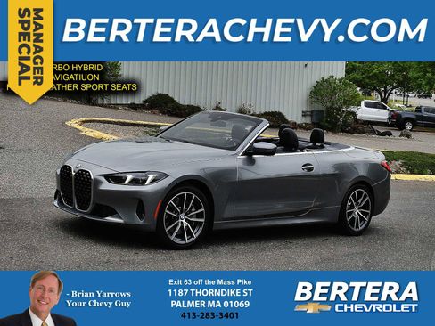 Used 2025 BMW 430i xDrive Convertible AWD/4WD image 1