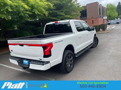 Used 2023 Ford F150 Lightning Lariat w/ Tow Technology Package AWD/4WD image 13