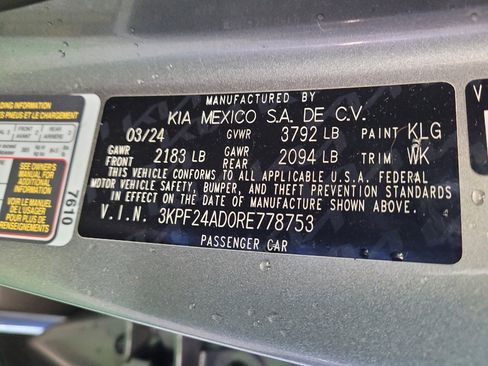 Used 2024 Kia Forte LXS image 33