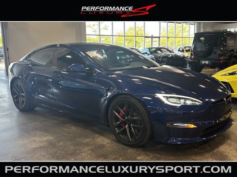 Used 2023 Tesla Model S Plaid AWD/4WD image 1
