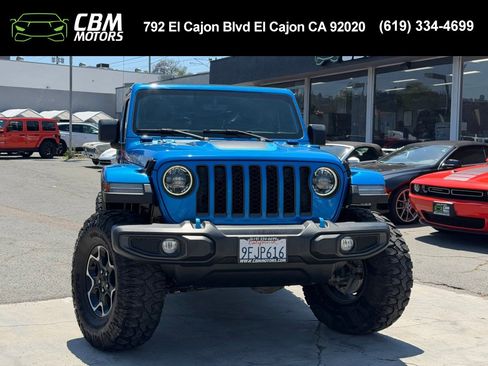 Used 2023 Jeep Wrangler Unlimited Rubicon 4xe AWD/4WD image 1