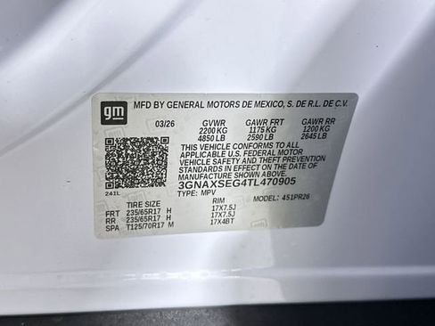 New 2026 Chevrolet Equinox ACTIV w/ Convenience Package III AWD/4WD image 35