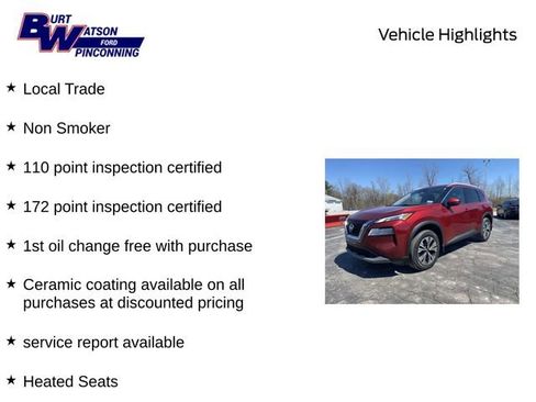 Used 2021 Nissan Rogue SV AWD/4WD image 8