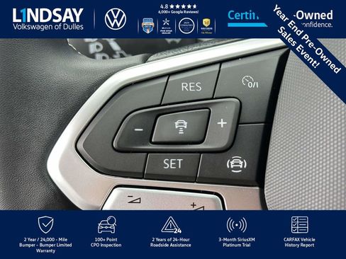 Certified 2022 Volkswagen Atlas SE w/ Panoramic Sunroof Package image 24