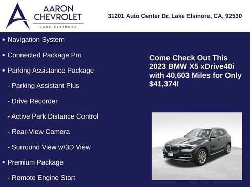Used 2023 BMW X5 xDrive40i AWD/4WD image 5