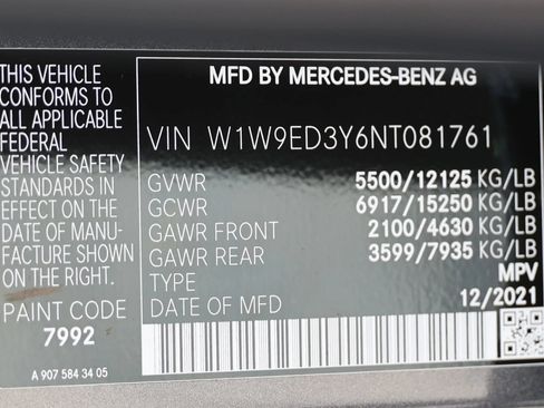 Used 2022 Mercedes-Benz Sprinter 4500 w/ Parking Package image 62
