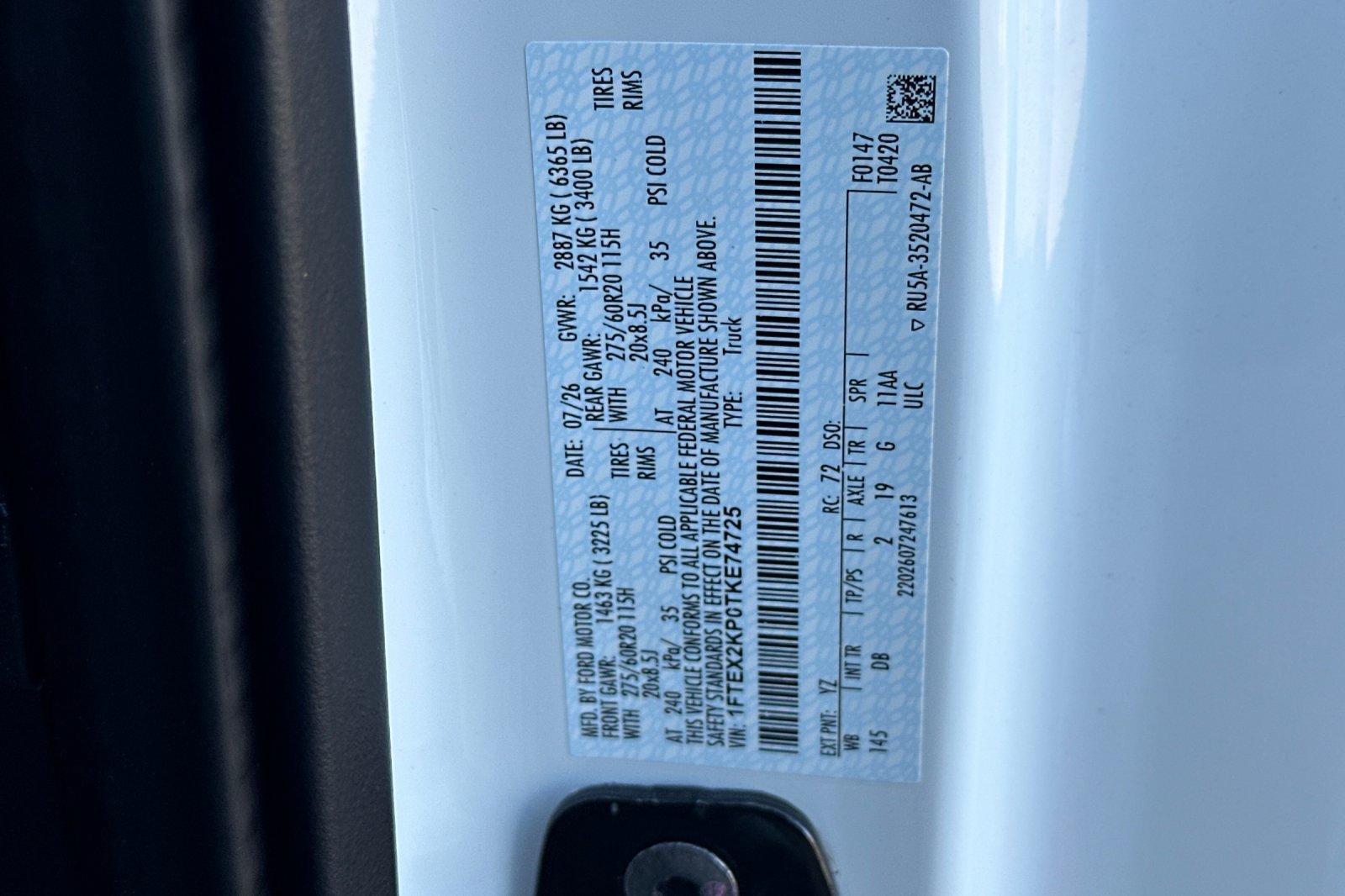 New 2026 Ford F150 STX w/ Equipment Group 200A RWD image 25