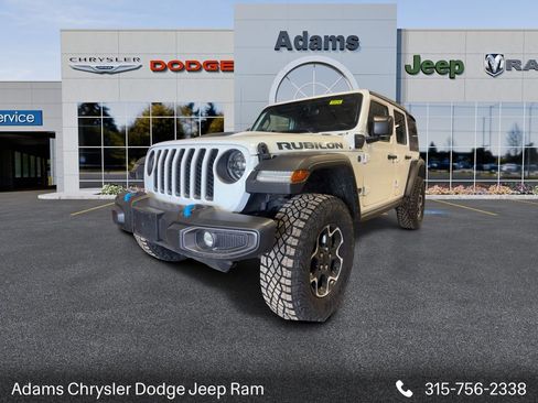 Used 2023 Jeep Wrangler Unlimited Rubicon 4xe w/ Cold Weather Group image 3