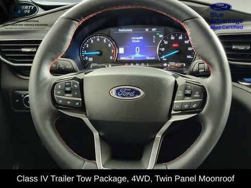 Certified 2024 Ford Explorer ST-Line w/ Class IV Trailer Tow Package AWD/4WD image 27