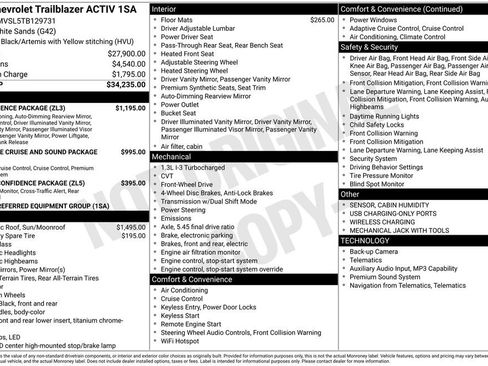 New 2026 Chevrolet TrailBlazer ACTIV w/ Convenience Package FWD image 24