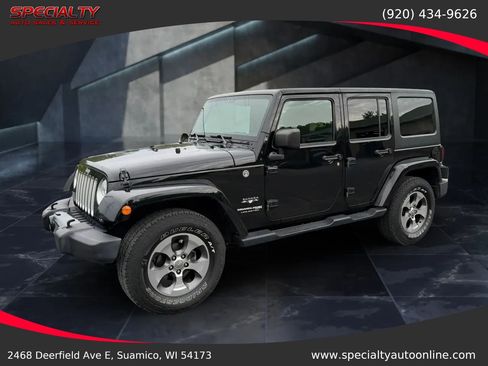 Used 2018 Jeep Wrangler Unlimited Sahara AWD/4WD image 6