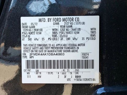 Used 2013 Ford Edge Sport w/ Driver Entry Pkg image 16