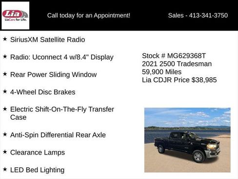 Certified 2021 RAM 2500 Tradesman AWD/4WD image 21