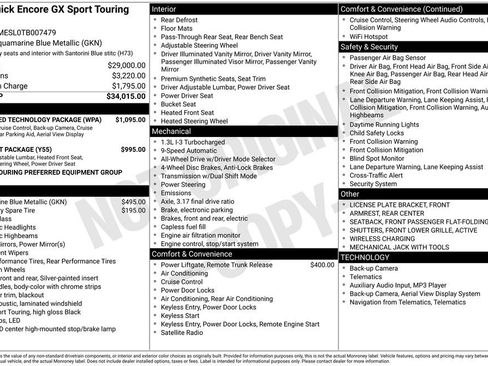 Used 2026 Buick Encore GX Sport Touring w/ Advanced Technology Package image 15