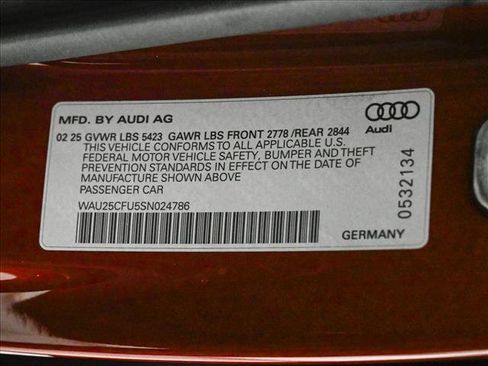 Certified 2025 Audi S5 Premium Plus w/ Premium Plus Package image 25