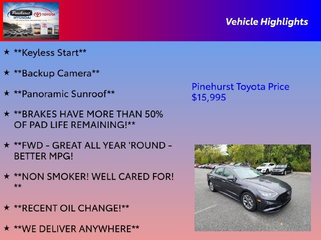 Used 2021 Hyundai Sonata SEL w/ Convenience Package FWD image 26