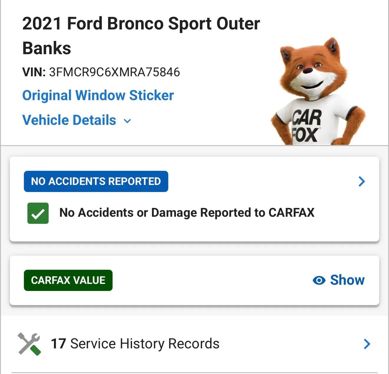 Used 2021 Ford Bronco Sport Outer Banks AWD/4WD image 6