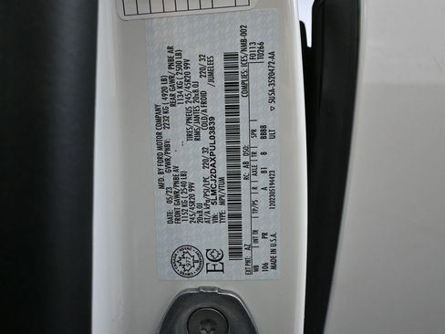 Used 2023 Lincoln Corsair Reserve w/ Jet Appearance Package image 47