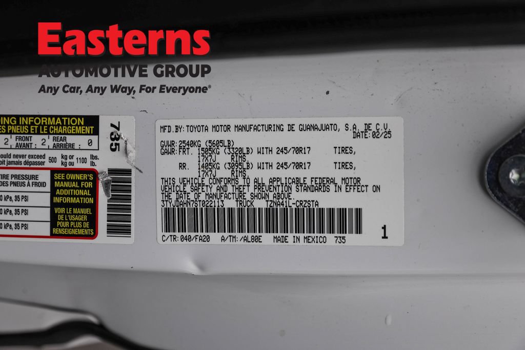 Used 2025 Toyota Tacoma SR RWD image 32