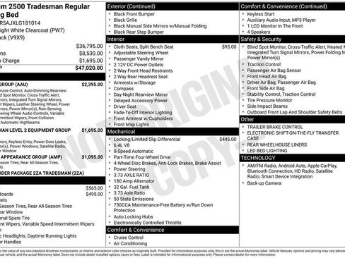 Used 2020 RAM 2500 Tradesman w/ Safety Group AWD/4WD image 31