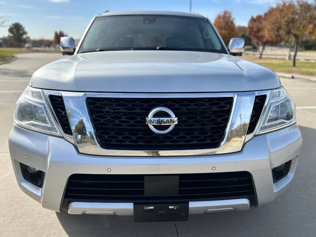 Used 2017 Nissan Armada Platinum w/ Captain Seat Package RWD image 3