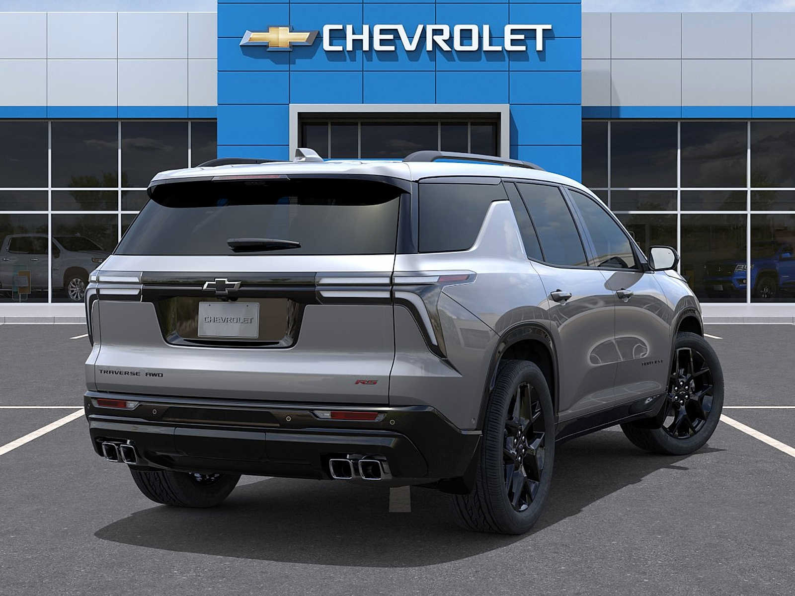 New 2026 Chevrolet Traverse RS w/ LPO, Floor Liner Package AWD/4WD image 4