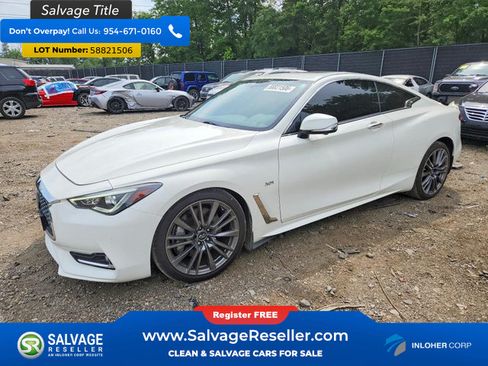 Used 2017 INFINITI Q60 3.0t Sport RWD image 1