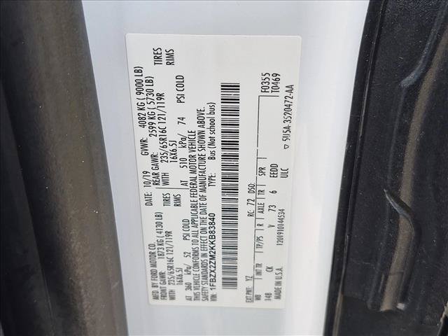 Used 2019 Ford Transit 350 XLT RWD image 21