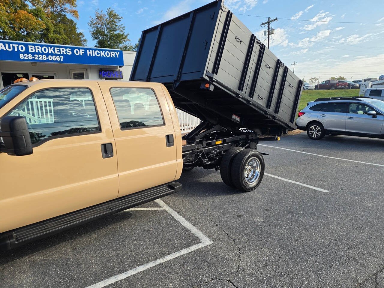 Used 2013 Ford F450 XL w/ Snow Plow Prep Pkg RWD image 3