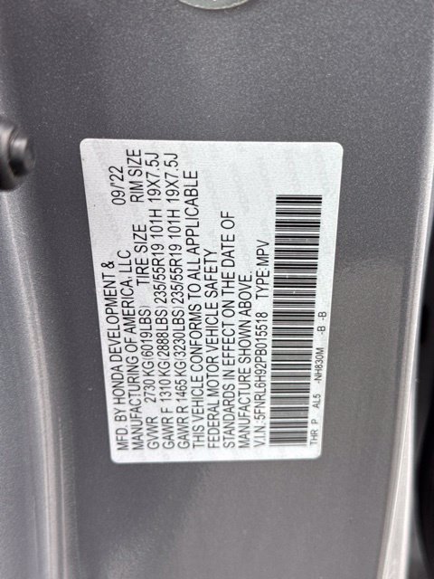 Certified 2023 Honda Odyssey Elite image 29