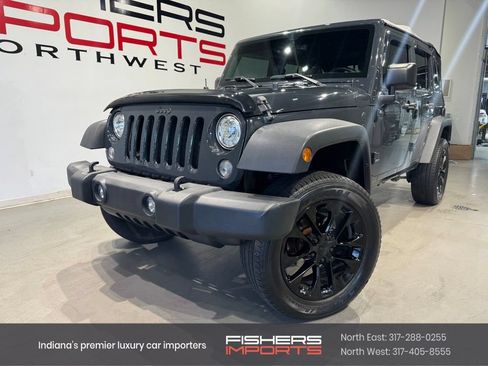 Used 2017 Jeep Wrangler Unlimited Sport w/ Quick Order Package 23S AWD/4WD image 1