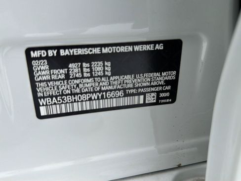 Certified 2023 BMW 530i w/ M Sport Package RWD image 42