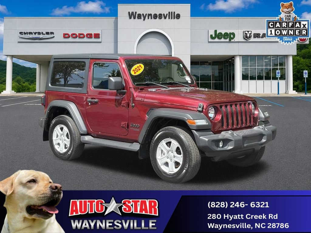 Used 2021 Jeep Wrangler Sport AWD/4WD 360° Tour