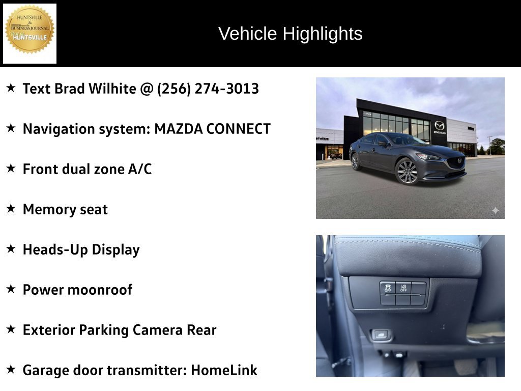 Used 2018 MAZDA MAZDA6 Grand Touring Reserve FWD image 6