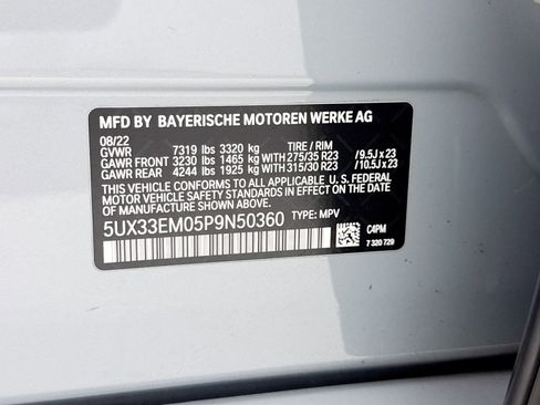 Used 2023 BMW X7 M60i w/ Executive Package AWD/4WD image 43