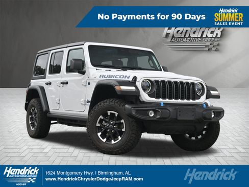 Used 2025 Jeep Wrangler Unlimited Rubicon 4xe w/ Safety Group AWD/4WD image 1