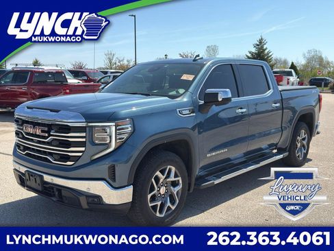 Used 2024 GMC Sierra 1500 SLT w/ SLT Premium Plus Package AWD/4WD image 1