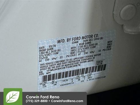 New 2026 Ford Explorer ST-Line w/ ST-Line Street Pack AWD/4WD image 33