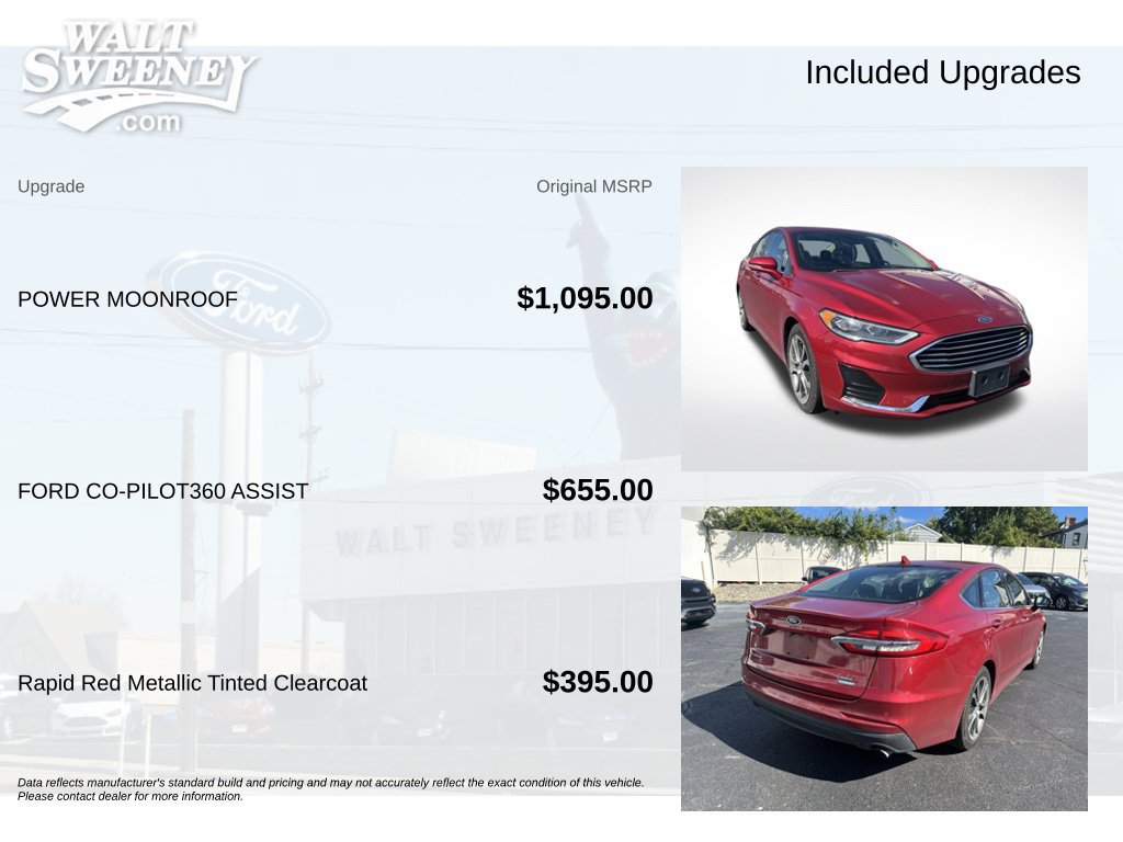 Used 2020 Ford Fusion SEL FWD image 11