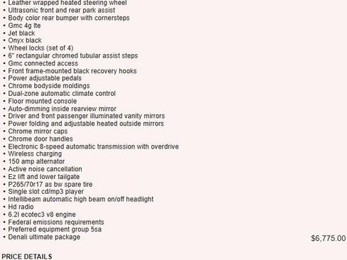 Used 2018 GMC Sierra 1500 Denali w/ Denali Ultimate Package image 4