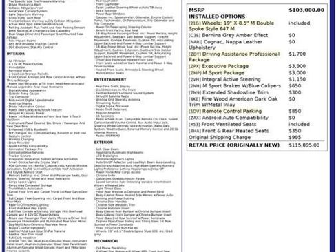 Used 2021 BMW 750i xDrive w/ Executive Package image 20