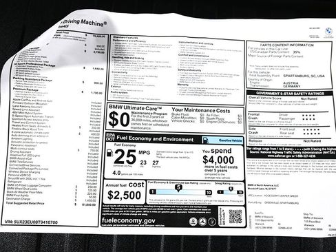 New 2026 BMW X5 xDrive40i w/ M Sport Package AWD/4WD image 38