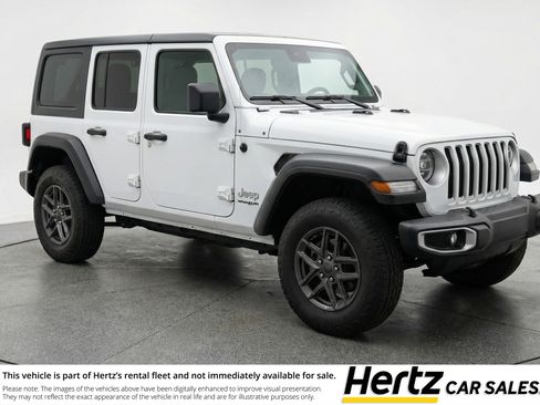 Used 2025 Jeep Wrangler Unlimited Sport AWD/4WD image 1