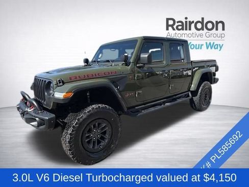 Used 2023 Jeep Gladiator Rubicon AWD/4WD image 3