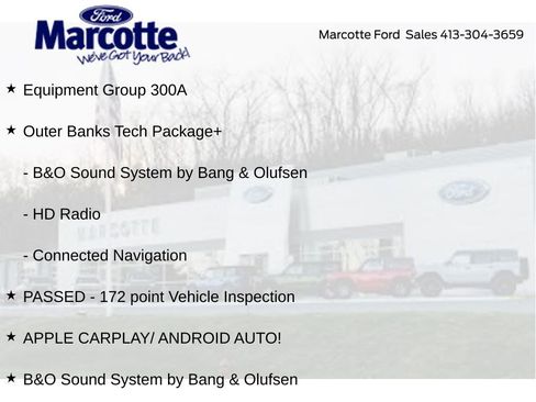Certified 2025 Ford Bronco Sport Outer Banks w/ Outer Banks Tech Package+ AWD/4WD image 6