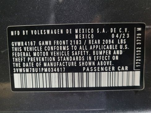 Used 2023 Volkswagen Jetta S FWD image 33