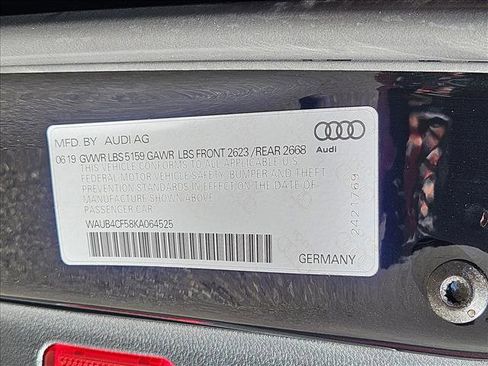 Used 2019 Audi S5 Premium Plus w/ Premium Plus AWD/4WD image 23