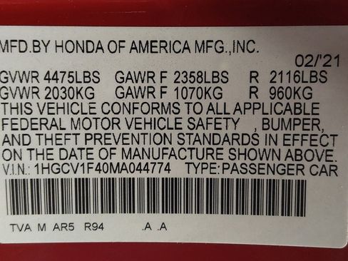 Used 2021 Honda Accord Sport Special Edition image 33