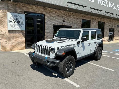Used 2023 Jeep Wrangler Unlimited Rubicon 4xe w/ Cold Weather Group AWD/4WD image 1