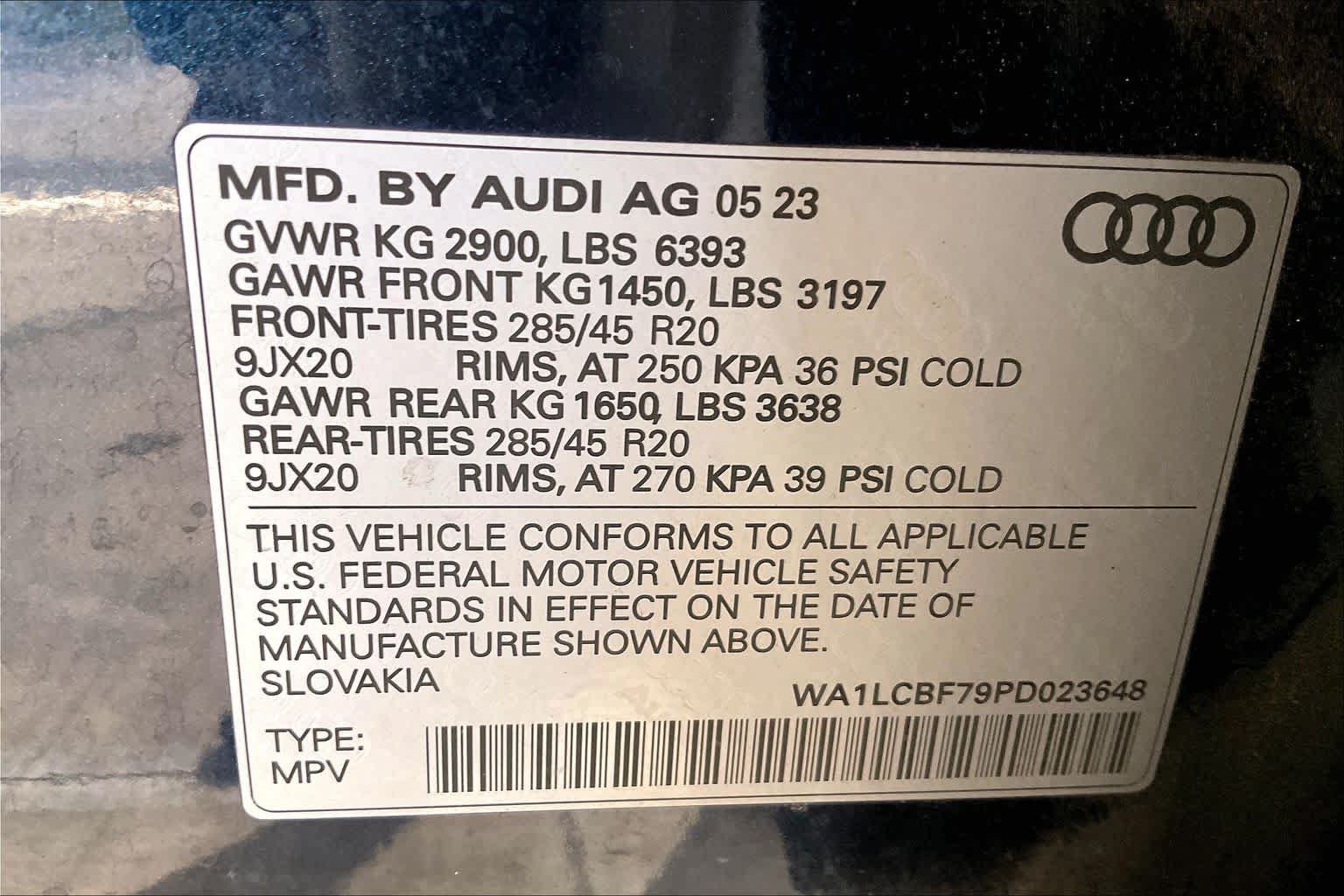 Used 2023 Audi Q7 2.0T Premium Plus w/ Premium Plus Package AWD/4WD image 33